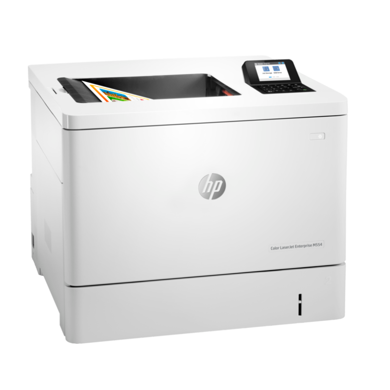 HP Color LaserJet Enterprise M554dn Заправка картриджей и ремонт принтера