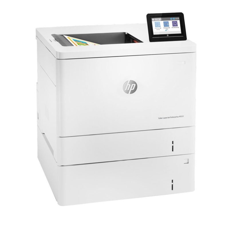 HP Color LaserJet Enterprise M555x Заправка картриджей и ремонт принтера